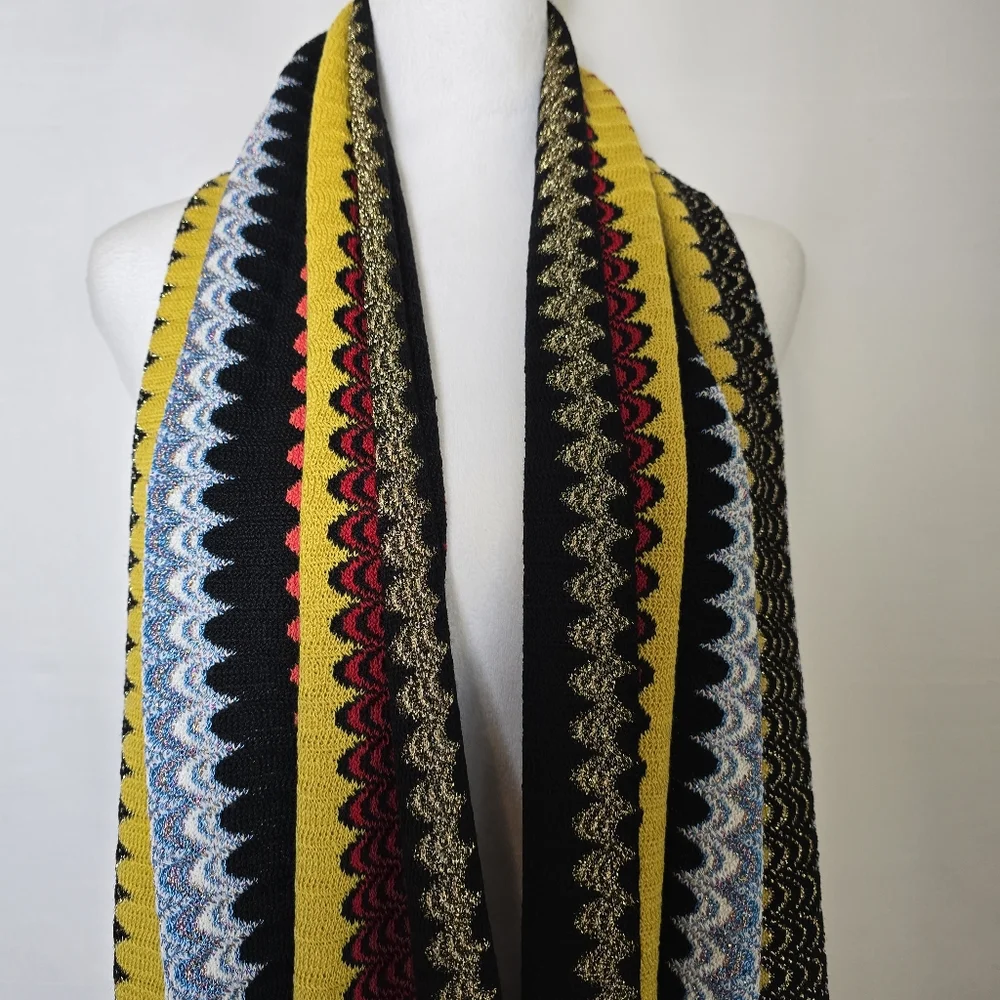 Missoni Chevron Shimmering Scarf 76